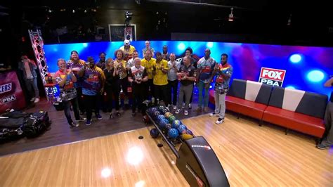 bowling on tv this weekend.